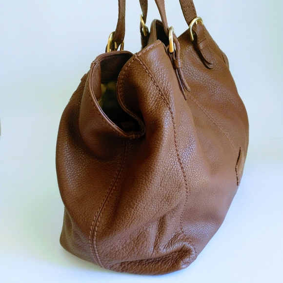ISABELLA FIORE Brown Leather Shoulder Bag - Picture 4 of 15